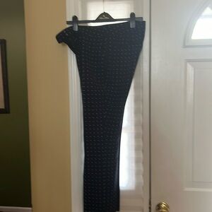 Women's navy and white pants size 6